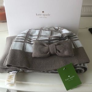 Kate Spade Hat and Scarf